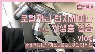 슬기로운 수의대 탐구생활 ※💩더러움주의💩※ 수의기생충학 실습시간엔 무엇을 할까요 로얄캐닌 런치세미나 그리고 기생충실습 [upl. by Nnahs]