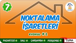 Noktalama İşaretleri  7Sınıf uzaktanegitim evokul Kampı [upl. by Canon404]