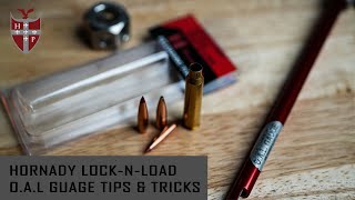 Hornady OAL Gauge Tips and Tricks for finding Your COAL [upl. by Jegger577]