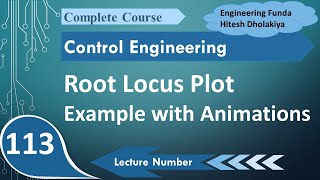 Root locus Plot Explained with Animations Rules Steps Procedure and Solved Example 11 [upl. by Armmat]