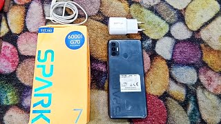 Tecno Spark 7 Review  2 Year Old Mobile  6000 Mah Battery  Price In Pakistan [upl. by Asirralc]