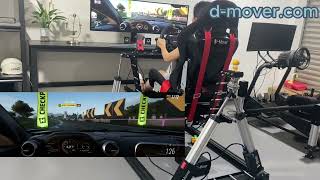 Forza Horizon 5 Racing Most Insane Motion Simulator High immersion compact home use sim rig [upl. by Chari]