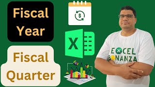 Calculate fiscal quarter and Fiscal Year in Excel [upl. by Mloclam]