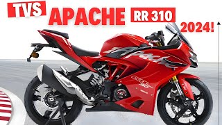 2024 TVS Apache RR 310  Race Oriented Bike  New Features Colors Engine amp Price [upl. by Joice]