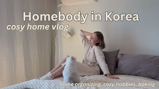 Homebody in Korea  cosy home vlog doing things I love and enjoy the most🧁🧸❤️ [upl. by Htebarual]