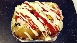 Турецкий КУМПИРKUMPIR Tayyorlanishi Turkish baked potato [upl. by Cull]