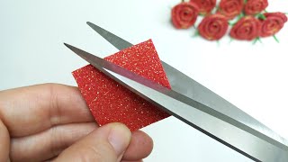 ❤️ ROSES from foamiran ❤️ How to make Flowers from foamiran Do it yourself foamiran flowers [upl. by Pietrek]