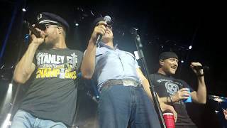 Dierks Bentley Cole Swindell amp Jon Pardi Drunk on a Plane Pittsburgh 62417 [upl. by Fazeli]