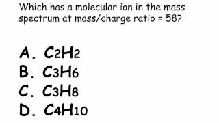 Mass Spectrometry Past Papers [upl. by Ahsiener]