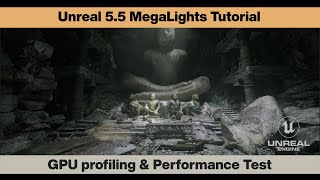 Unreal Engine 55 MegaLights Tutorial and Performance Test [upl. by Aynom]