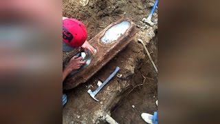 Toddler Buried In 1870s Found In Casket Under Home Will Have New Funeral [upl. by Juline]