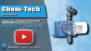 Pulsafeeder ChemTech Series 100 Metering Pump Unboxing [upl. by Aleyam469]