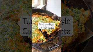 TunisianStyle Carrot Frittata  Baked Frittata Recipe shorts [upl. by Nylannej]