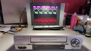 VIDEOREGISTRATORE VHS DAEWOO ST862P [upl. by Rosenstein]