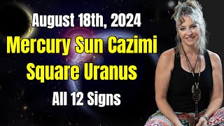 Cosmic Rollercoaster Mercury Cazimi amp Uranus Square [upl. by Leimad906]