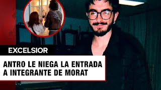 Antro de CDMX le niega la entrada a integrante de Morat no cumplía con el perfil [upl. by Janene15]