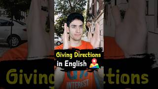 Giving Directions in English📍 english shorts [upl. by Orlando63]