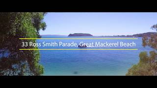 33 Ross Smith Parade Great Mackerel Beach [upl. by Robbie357]