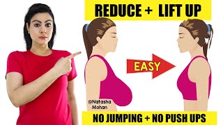 Best Exercises To Reduce Breast Fat FAST Naturally 🔥 Easily Lose Breast Size in 10 Days [upl. by Abbey641]