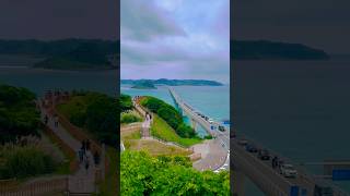 Tsunoshima island  shimonoseki  Sea of Japan nature ohashibridge shorts [upl. by Akyre]