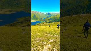 Switzerland vibes norway lofoten mountain hiking nature paradise placesthatdontfeelreal [upl. by Mehitable30]