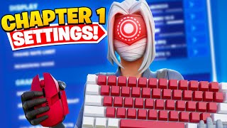 BEST Chapter 1 PC Keyboard amp Mouse Settings Sensitivity  Keybinds In Fortnite [upl. by Laurence380]