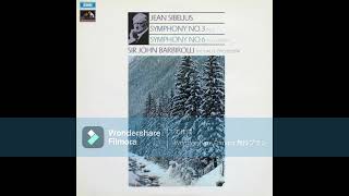 High qualityJean Sibelius  Symphony No3 In C MajorOp 52Sir John Barbirolli amp Hallé Orchestra [upl. by Eyma]