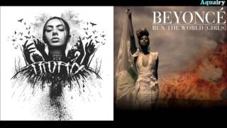 Charli XCX vs Beyoncé  Run The Trophy Mashup [upl. by Esinehc]