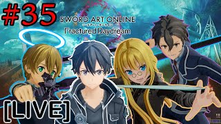 LIVE SWORD ART ONLINE Fractured Daydream 35 วันนี้ เป็นวันที่คิริโตะ เคลียร์เกม กลับมาเล่นหน่อย [upl. by Pirri307]