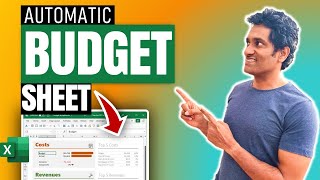 How to make a Budget spreadsheet in Excel quickly with FREE Template [upl. by Kcirdes688]