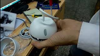 How to factory reset Dahua IP camera by button inside camera body [upl. by Asyen164]