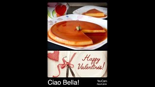 Valentines Day Special Recipe I Easy Eggless Dessert I Eggless Caramel Custard Recipe [upl. by Ardnekan]