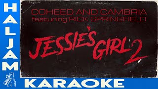 Coheed and Cambria feat Rick Springfield  Jessies Girl 2 karaoke [upl. by Mal]