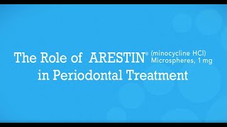 Arestin® Minocycline HCl Microspheres 1 mg [upl. by Nicole]