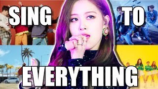 KPOP TRY TO SING TO EVERYTHING 2 [upl. by Kurtzig]