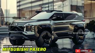 MITSUBISHI PAJERO ALL NEW 2025 CONCEPT CAR – AI DESIGN 2025 [upl. by Ocin785]