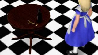 Alice in Wonderland Shrink and Growth Sims 3 [upl. by Pollock]