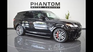 Range Rover Sport 30L with FULL SVR bodykit [upl. by Benenson593]