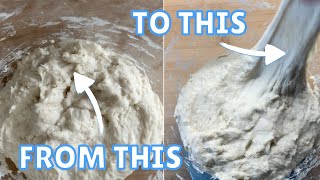 How to AUTOLYSE Dough  The Effects BEFORE and AFTER [upl. by Ruenhcs911]