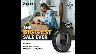 iRobot Biggest Sale is LIVE Get Upto 45 off On All Products [upl. by Hembree]