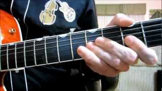 How to play a Brian Setzer style chord melody and solo [upl. by Selry]