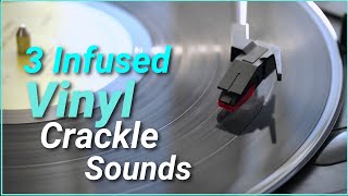 30 minutes Infused Vinyl Crackle Sound effects  Record  Relax  Sleep  ASMR [upl. by Syl]