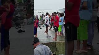 Digha sea beach water waves 🌊⛱️  beautiful weather 🌞🌤️🌈  shortvideo dighaseabeach viralshorts [upl. by Eicul589]