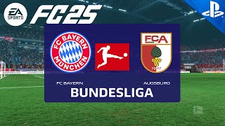 FC 25  Bayern Munich vs Augsburg  Bundesliga 2425  PS5 Full Match [upl. by Doble729]