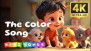 The Color Song  Nursery Rhymes amp Kids Songs [upl. by Irtimd]