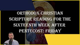 Sixteenth Week After Pentecost Friday  Acts 82639 amp Luke 91218  October 11 2024 [upl. by Anihpled]