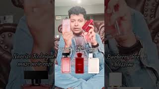 Top 3 indoor fragrance for women delina muscnoirrose byredoblanche perfume review narciso RO [upl. by Oigolue]