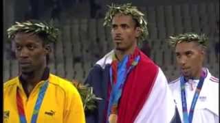 Danny Mcfarlane Winning silver at Athens Olympic Games 2004 [upl. by Obola]