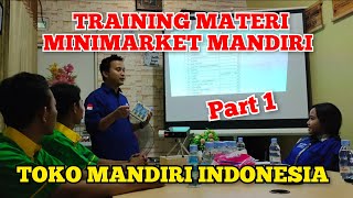 TRAINING MATERI PELATIHAN PENGELOLAAN MINIMARKET MANDIRI konsultanminimarket minimarketmandiri [upl. by Aisats]