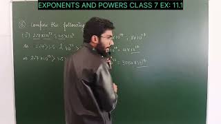 Exponents and Powers Class 111 Q8 [upl. by Oribelle]